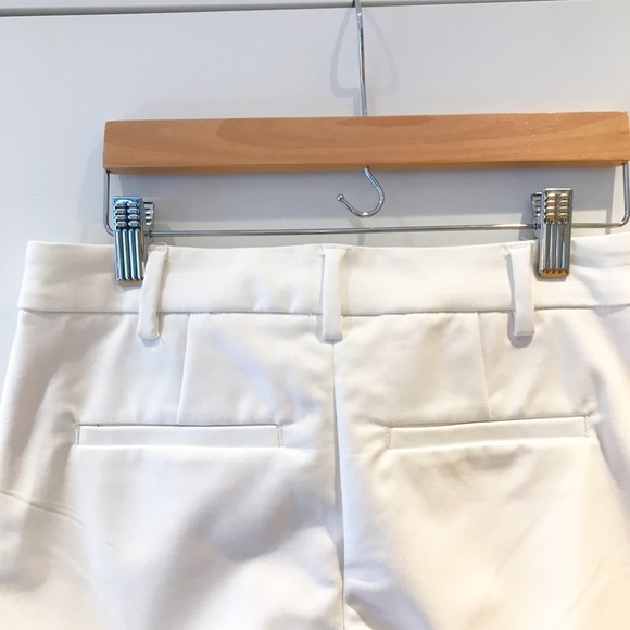 Winter White dress pant with silver pocket trim - Picture 4 of 8